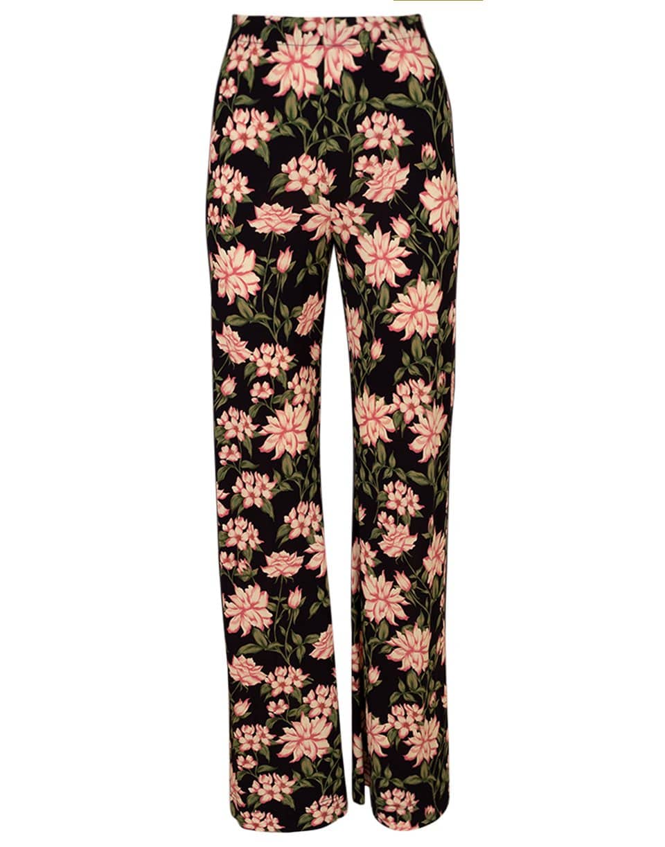 NICOLE MILLER-Wide Leg Print Pant-