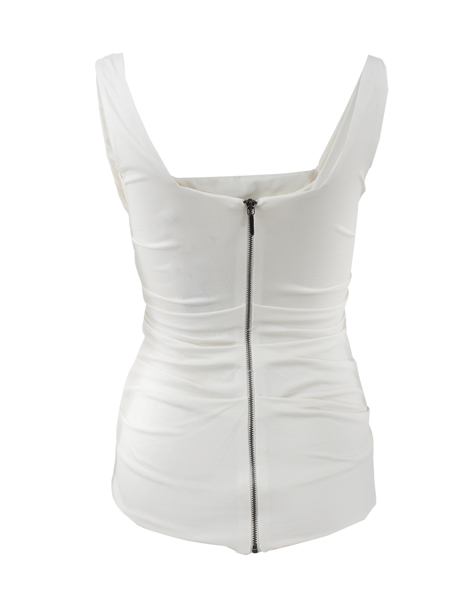 NICOLE MILLER-Stacey Cotton Metallic Top-