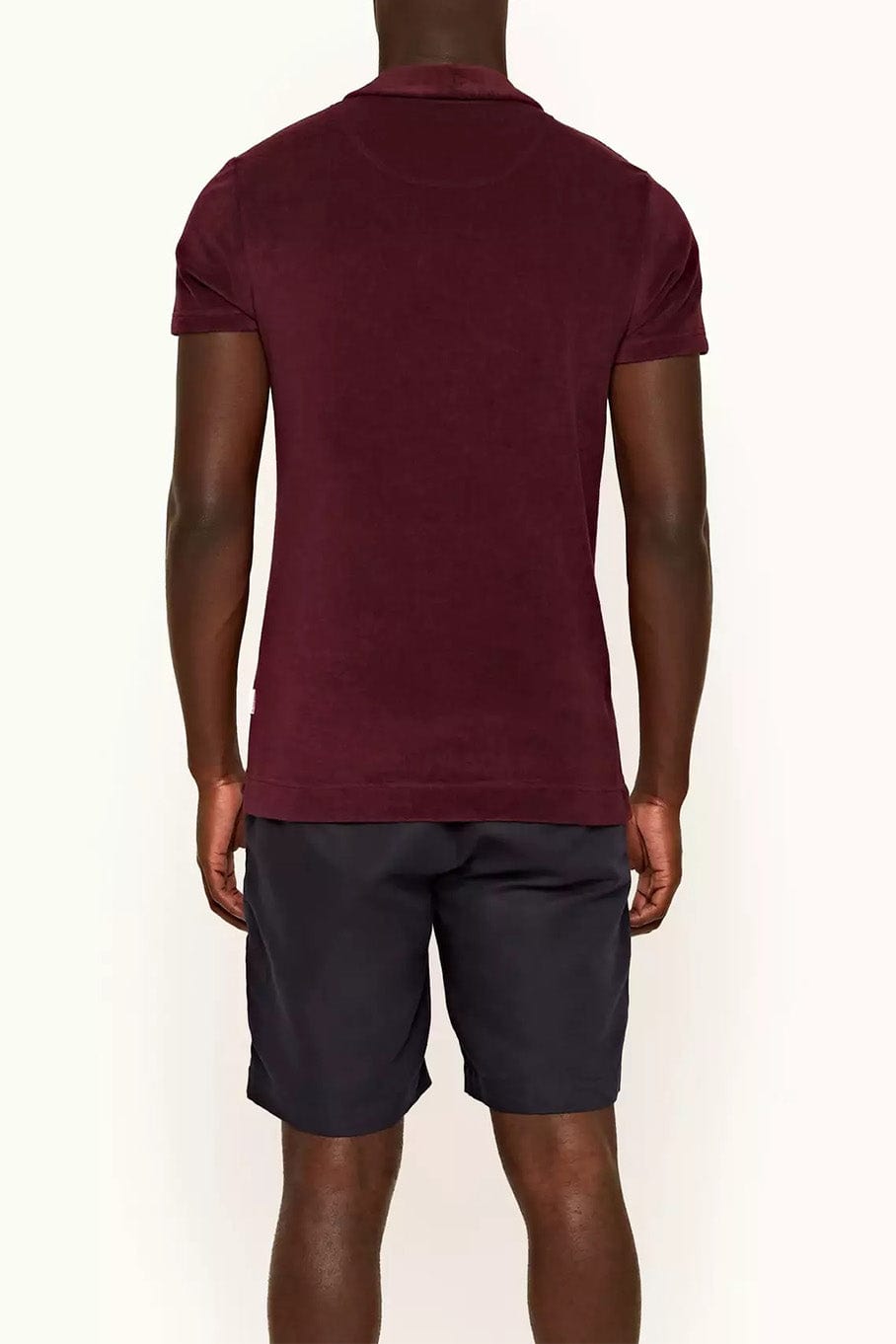 ORLEBAR BROWN-Men’s Terry Toweling Polo - Port-