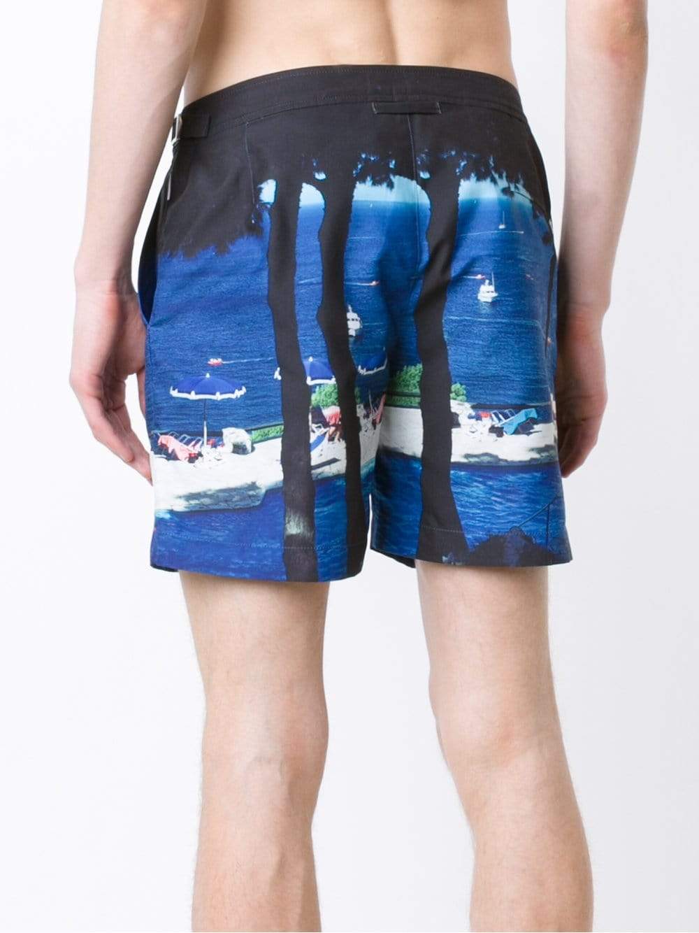 ORLEBAR BROWN-Bulldog Tuscan Mid-Length Swim Shorts-