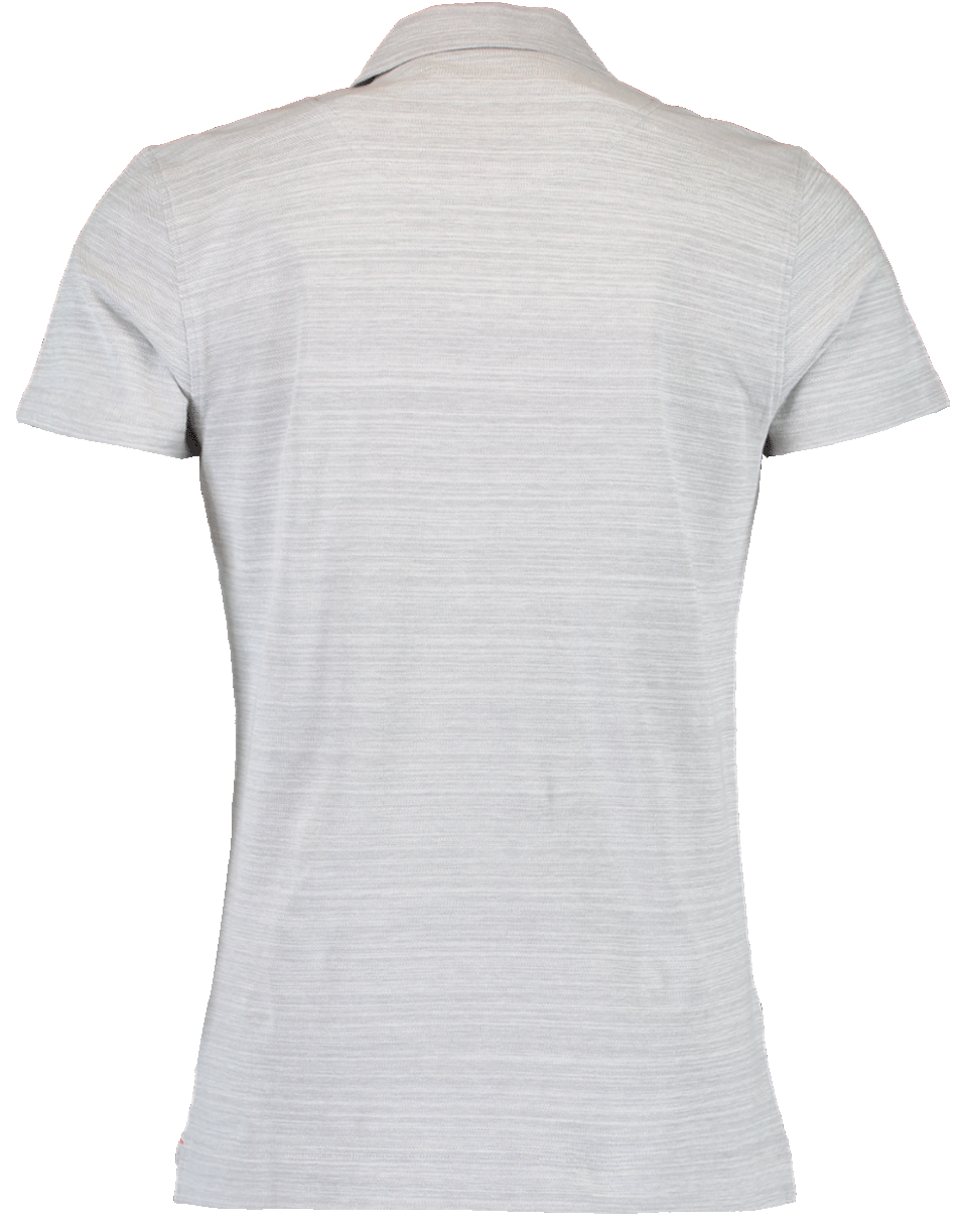 ORLEBAR BROWN-Felix Pewter Cloud Resort Polo-