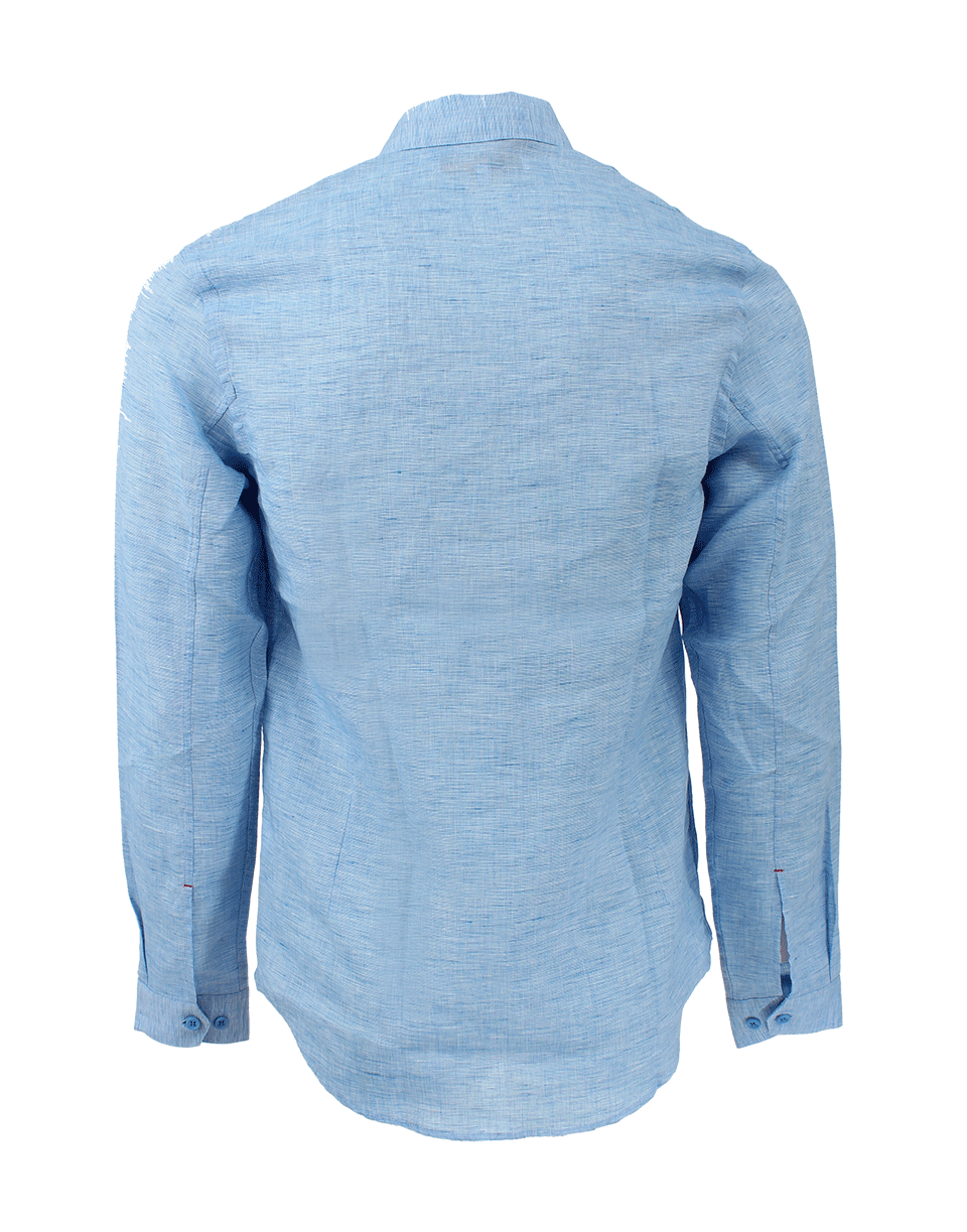 ORLEBAR BROWN-Morton Linen Riviera Tailored Linen Shirt-