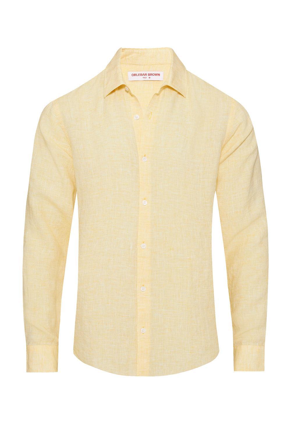 Giles Classic Collar Shirt - Toucan White-TOUCANWH-XS-MENSCLOTHINGSHIRT-ORLEBAR BROWN