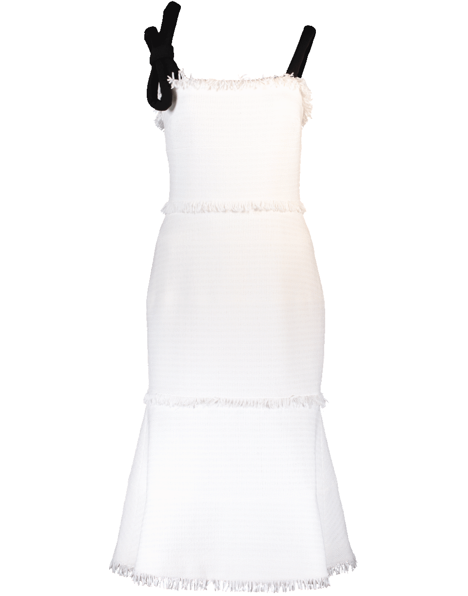 Fitted Tube Strap Tank Dress