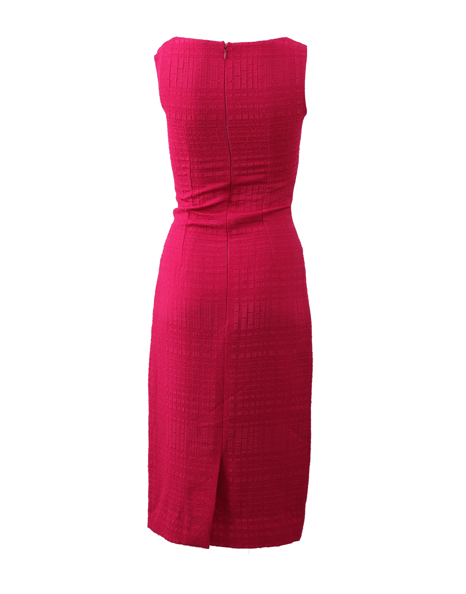 OSCAR DE LA RENTA-Boucle Jacquard Pencil Dress-