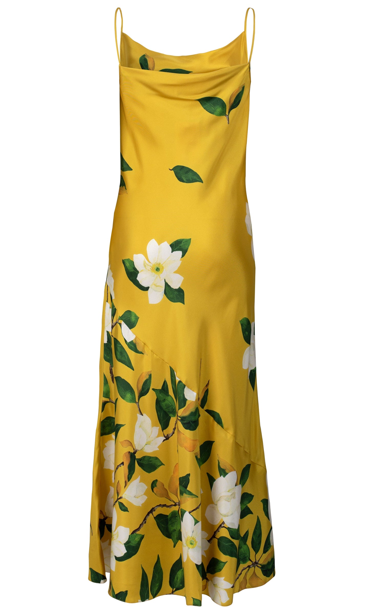 OSCAR DE LA RENTA-Magnolia Silk Slip Dress-