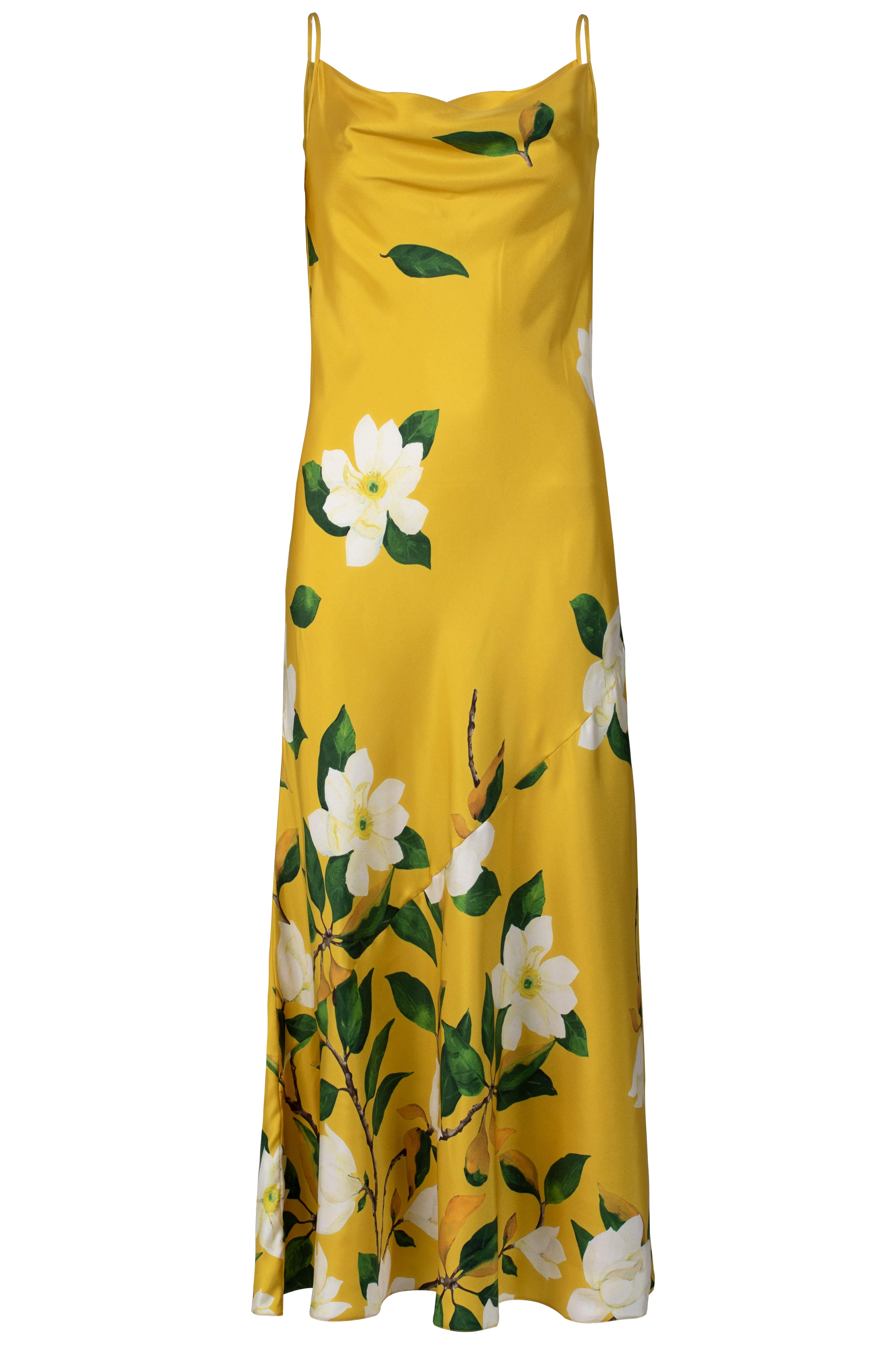 Magnolia Silk Slip Dress | OSCAR DE LA RENTA Marissa Collections Magnolia Silk Slip Dress | OSCAR DE LA RENTA Marissa Collections