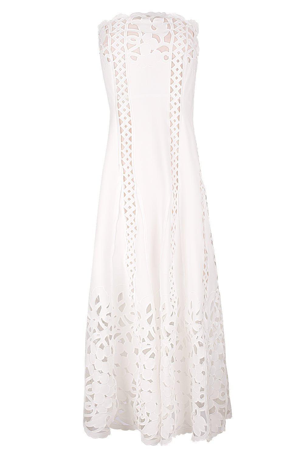 Strapless Floral A Line Dress Strapless Floral A Line Dress
