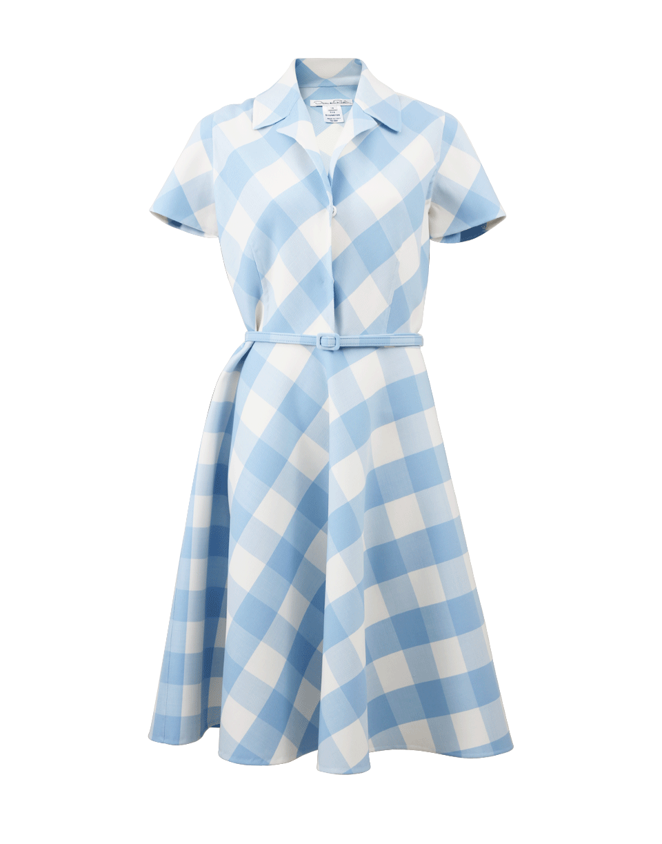 Buffalo Check Collared Dress | OSCAR DE LA RENTA Marissa Collections Buffalo Check Collared Dress | OSCAR DE LA RENTA Marissa Collections