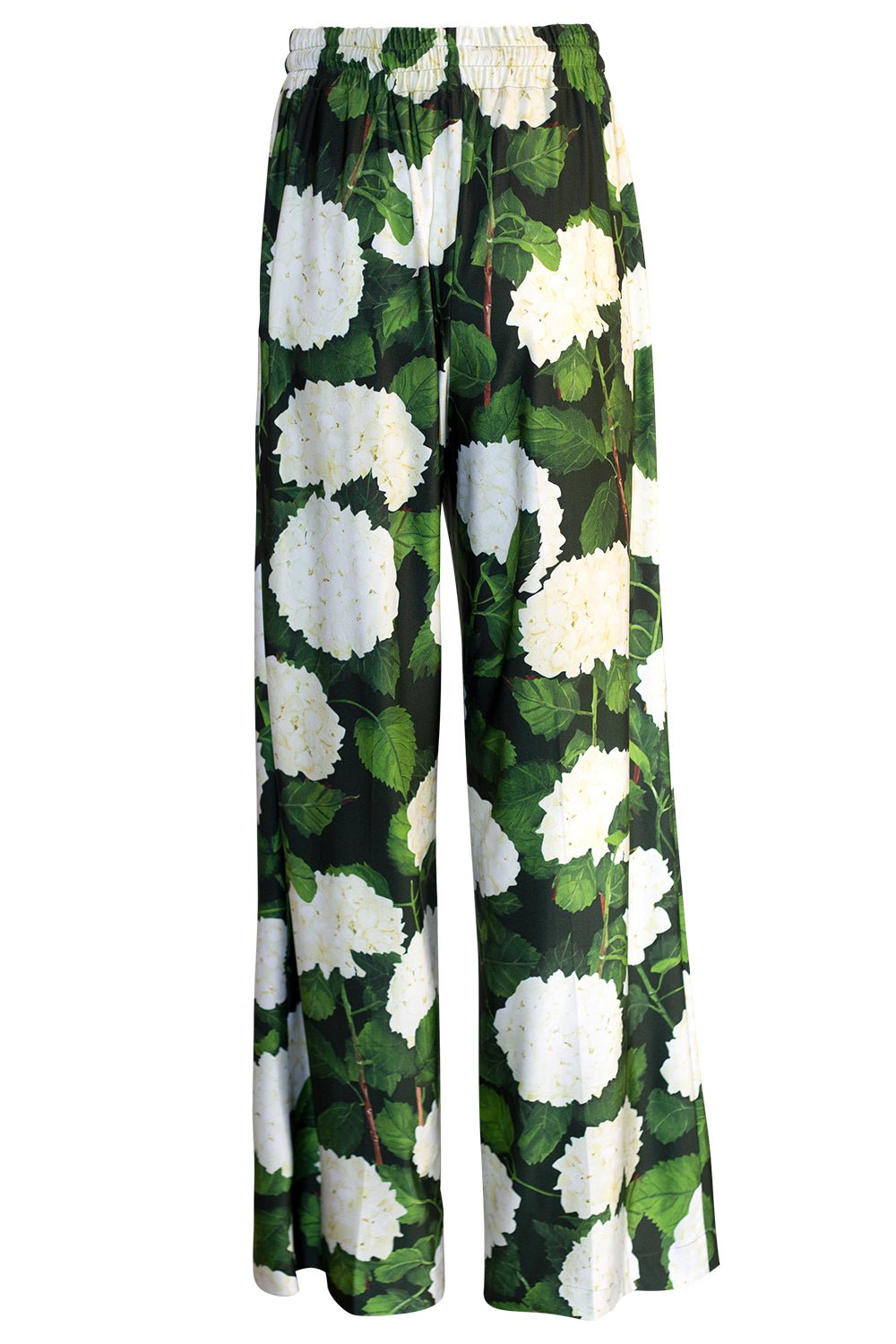 OSCAR DE LA RENTA-Hydrangea Wide Leg Pant-
