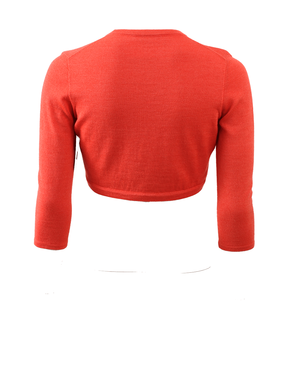 OSCAR DE LA RENTA-Cashmere Silk Bolero-