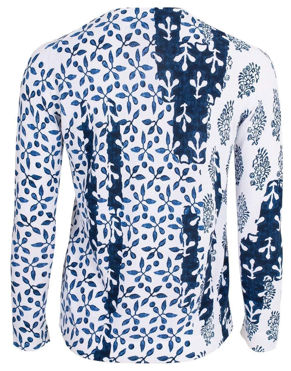OSCAR DE LA RENTA-Patchwork Cardigan-