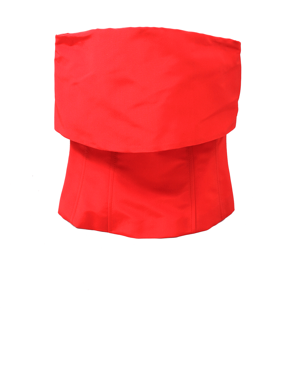 OSCAR DE LA RENTA-Strapless Bustier-