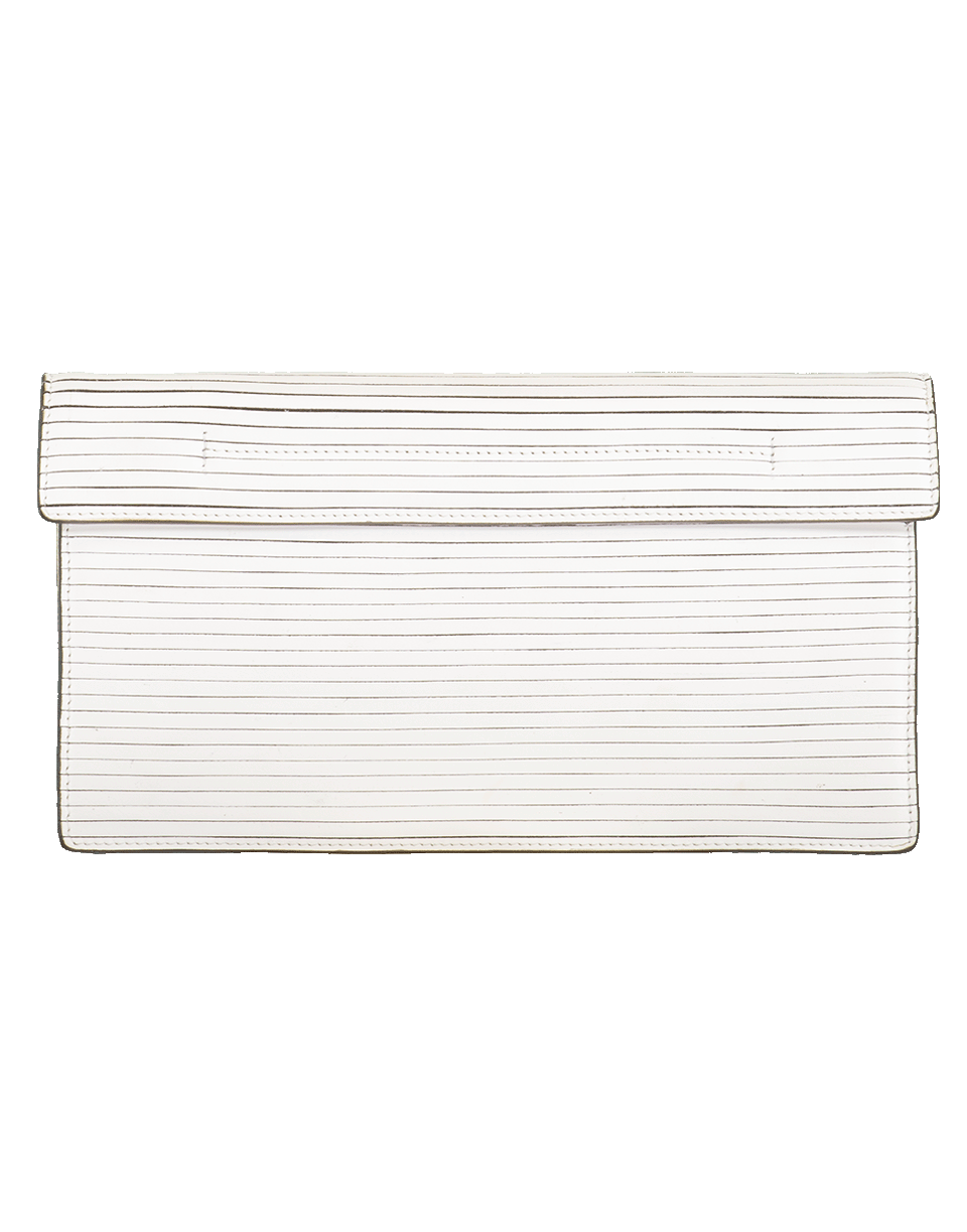 OSCAR DE LA RENTA-R Alibi Clutch-IVORY