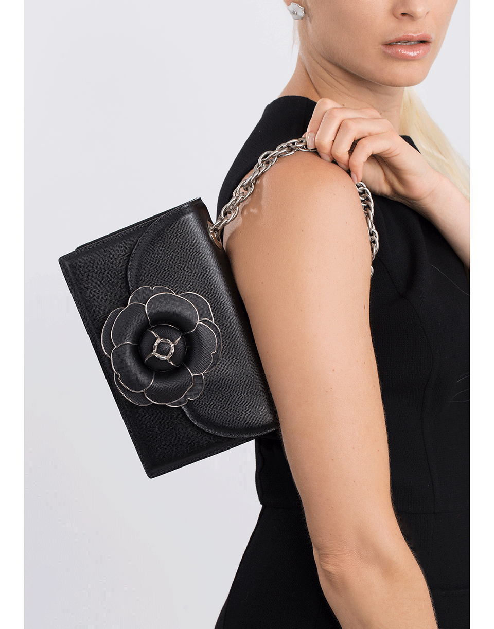 OSCAR DE LA RENTA-TRO Bag-BLACK