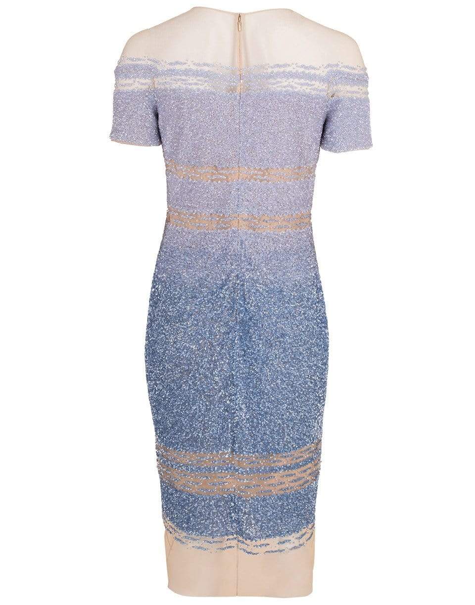 PAMELLA ROLAND-Degrade Sequin Dress-