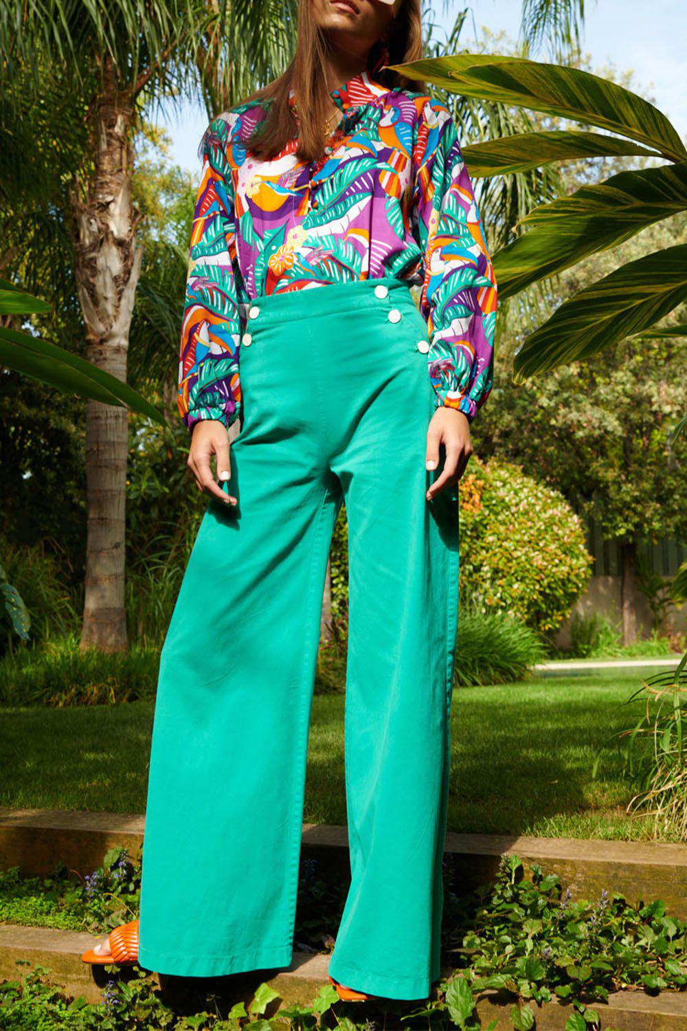 PAOLITA-Tropicana Malibu Top-