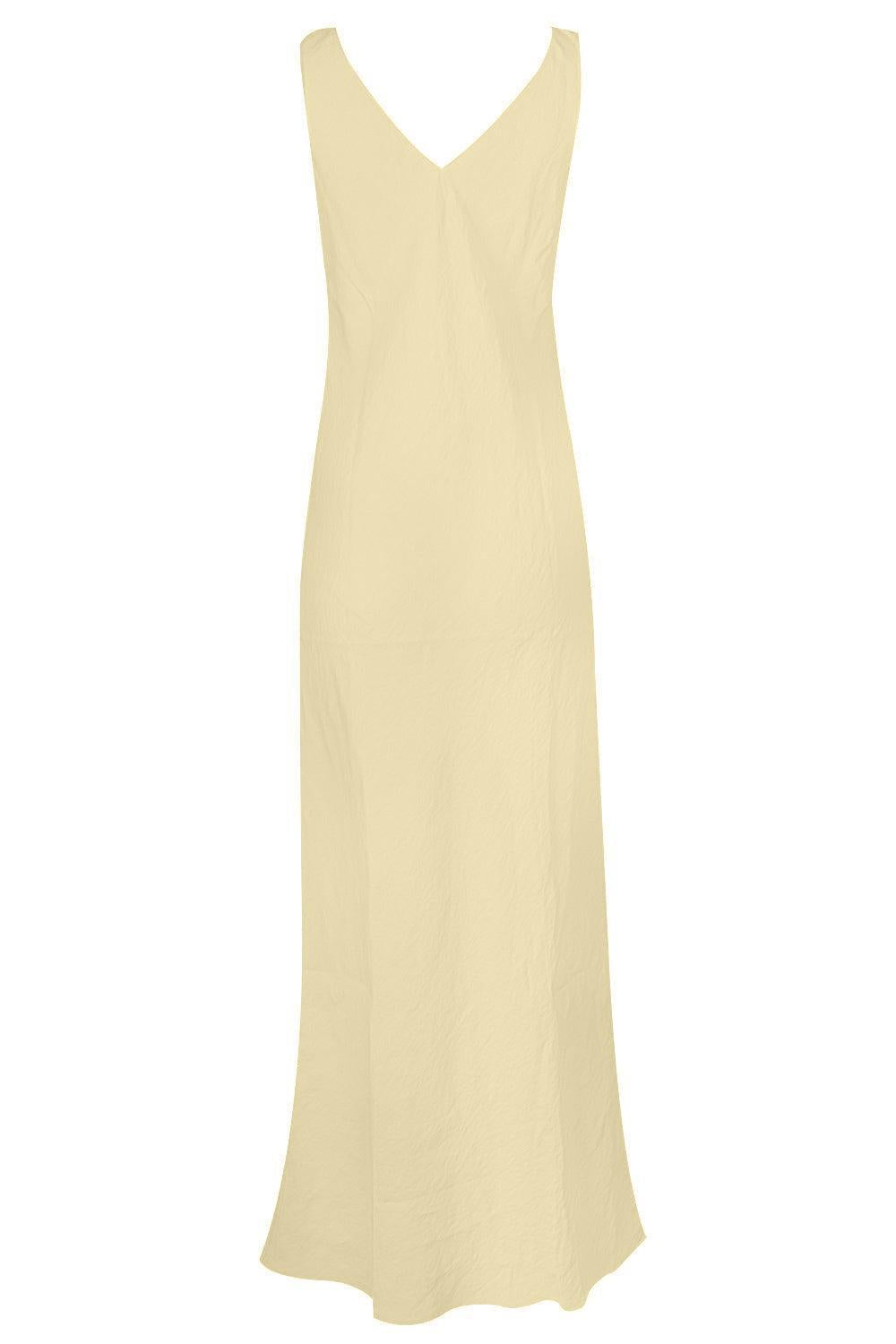 Low Back Dress - Neutral-NEUTRAL-P-CLOTHINGDRESSCASUAL-PETER COHEN