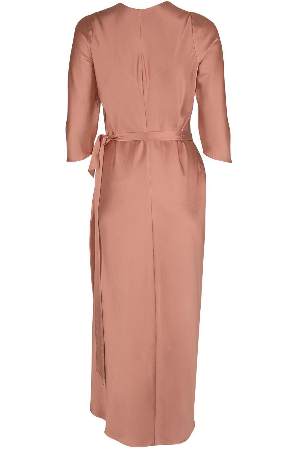 PETER COHEN-Sleeve Sign Wrap Dress - Penny-