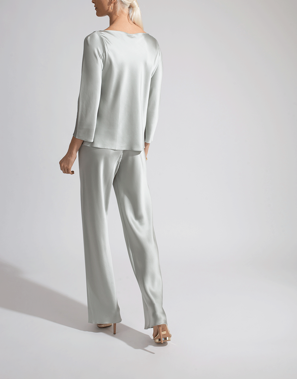 PETER COHEN-Wide Bias Pull On Pant-