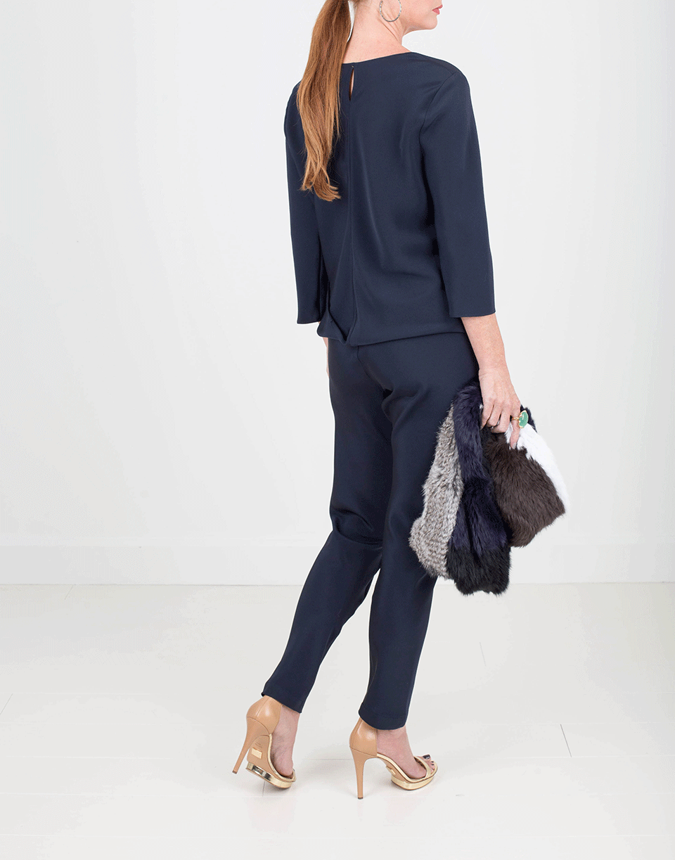 PETER COHEN-Silk Narrow Pant-