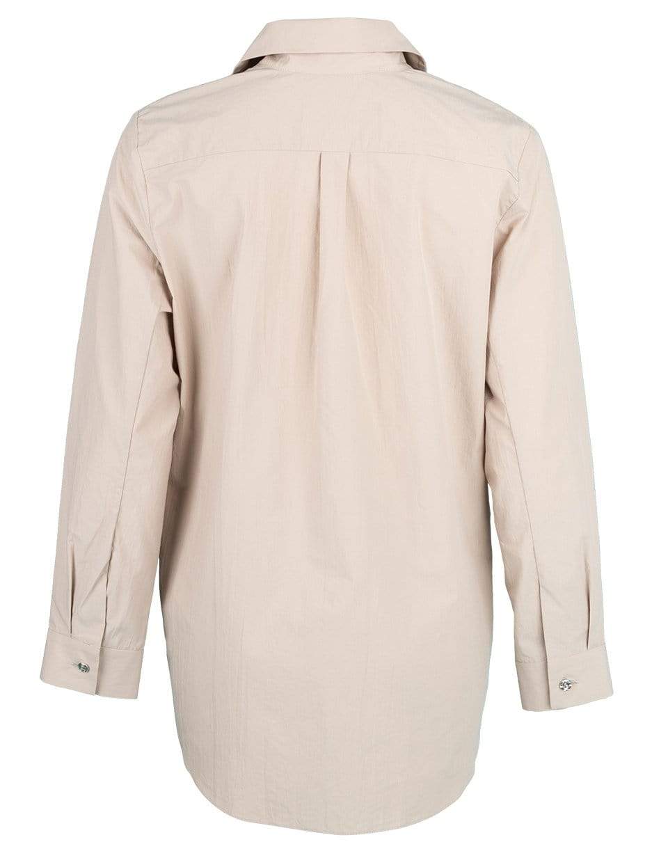 PETER COHEN-Sand Cotton Jac Shirt-