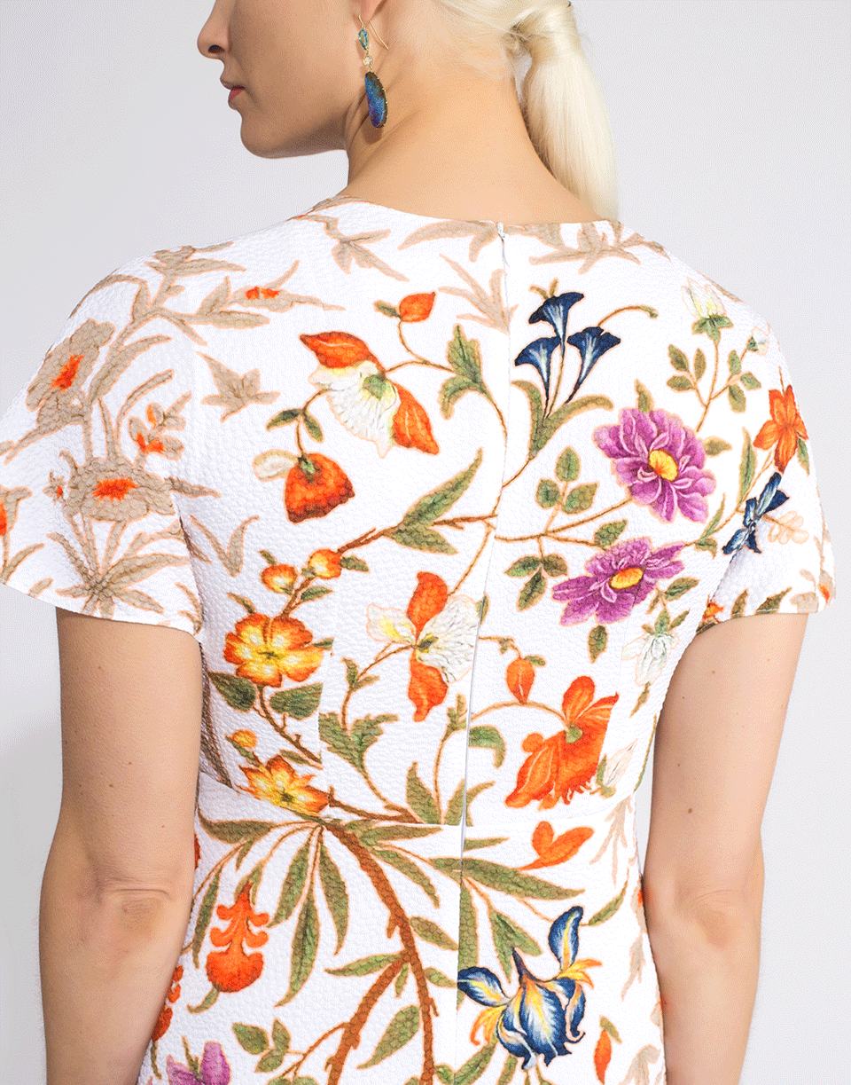 PETER PILOTTO-Print Cady Kid Frill Dress-