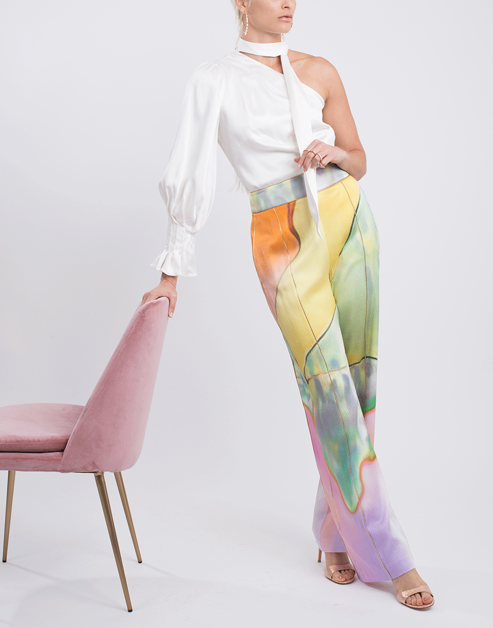 PETER PILOTTO-Silk Trouser-