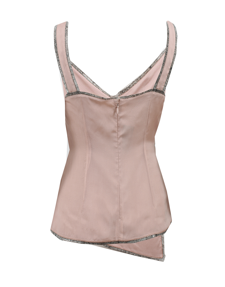 PHILOSOPHY-Beaded Chiffon Camisole-