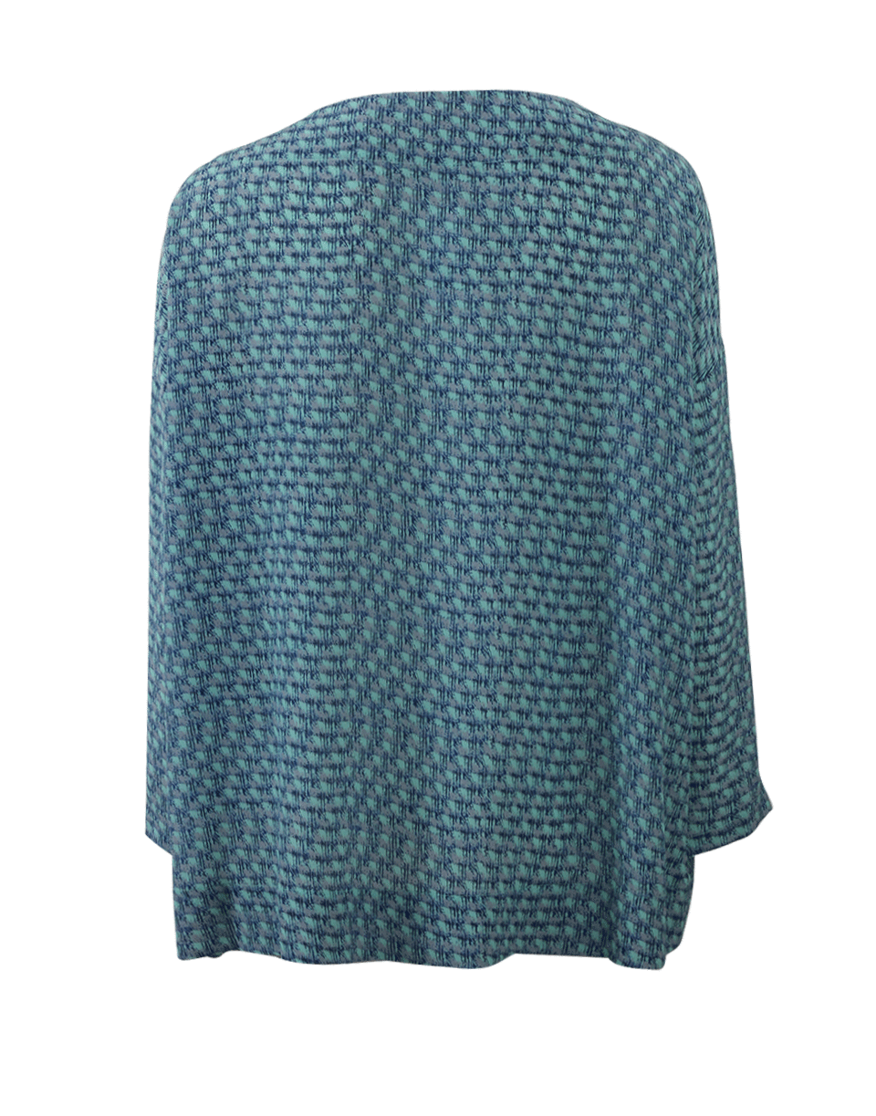 PIAZZA SEMPIONE-Flowy Print Blouse-