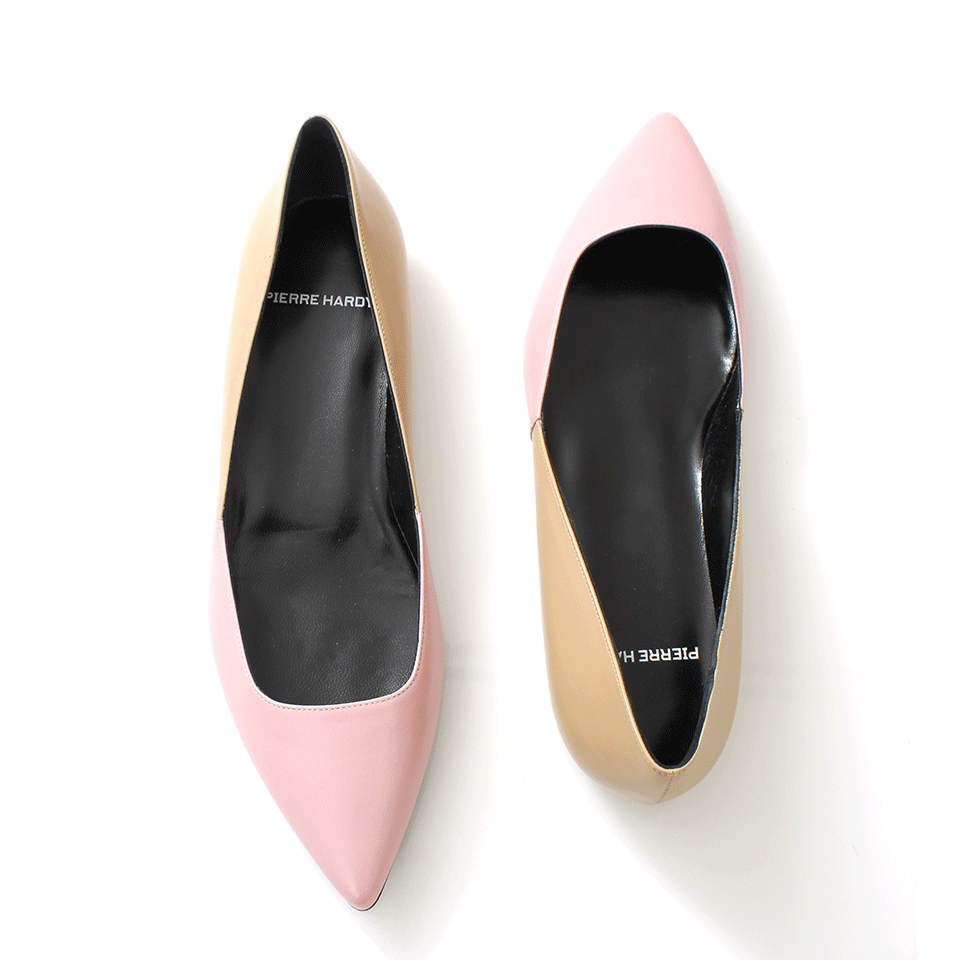 PIERRE HARDY-Classic Two Tone Flat-