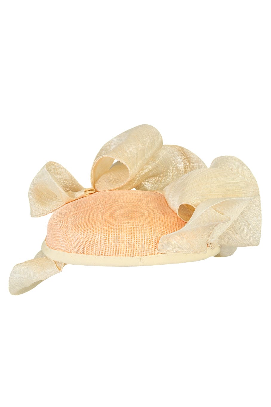 POMMENKARE FINE FASCINATO-She Dreams Of Silken Dunes Fascinator-CREAM