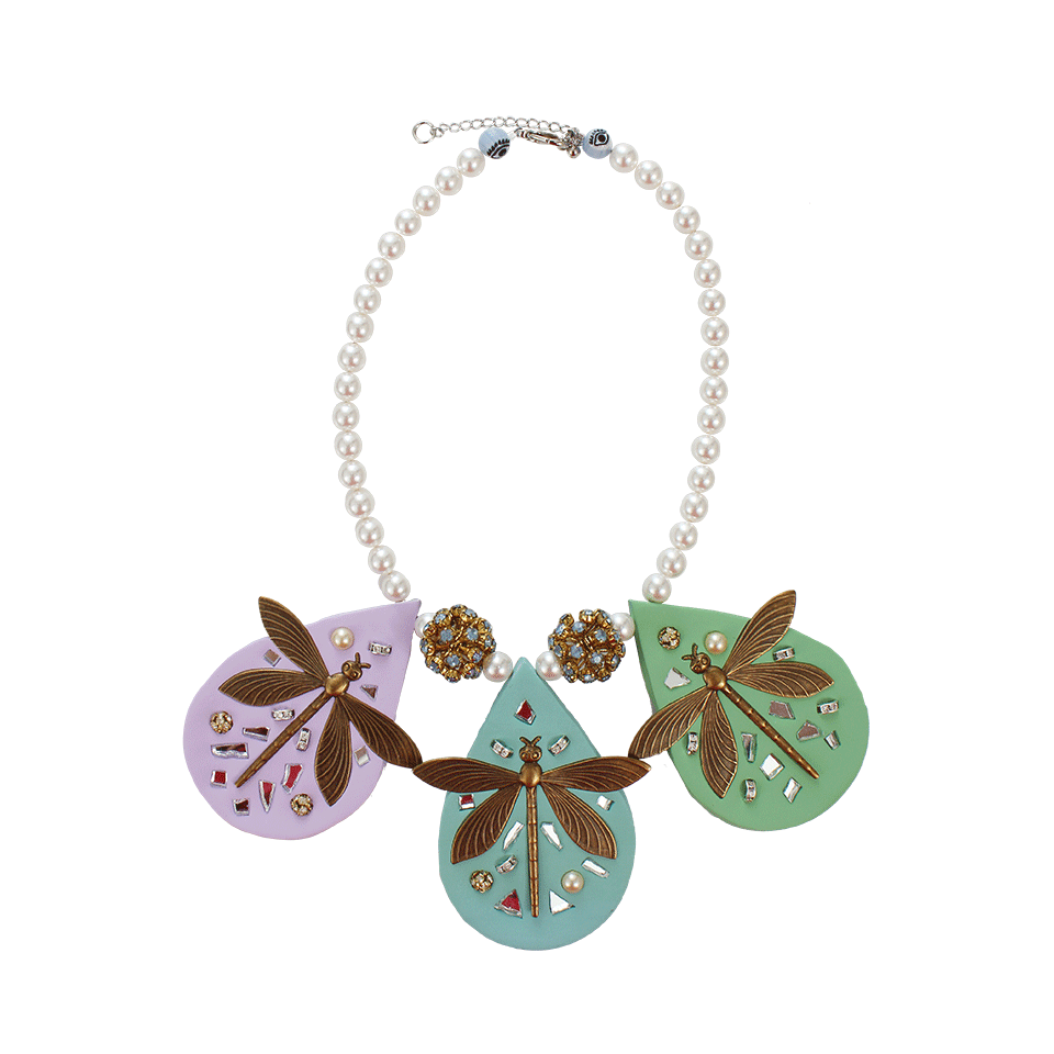 PROVA NEW YORK-Dragonfly Necklace-MULTI
