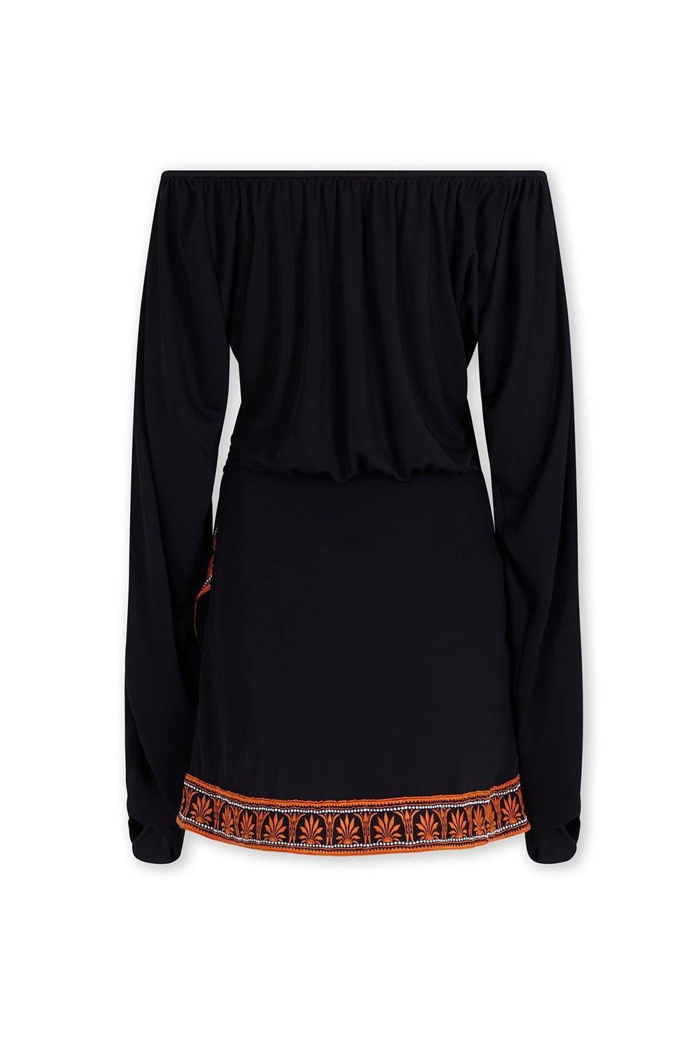 RABANNE-Drape Mini Dress-