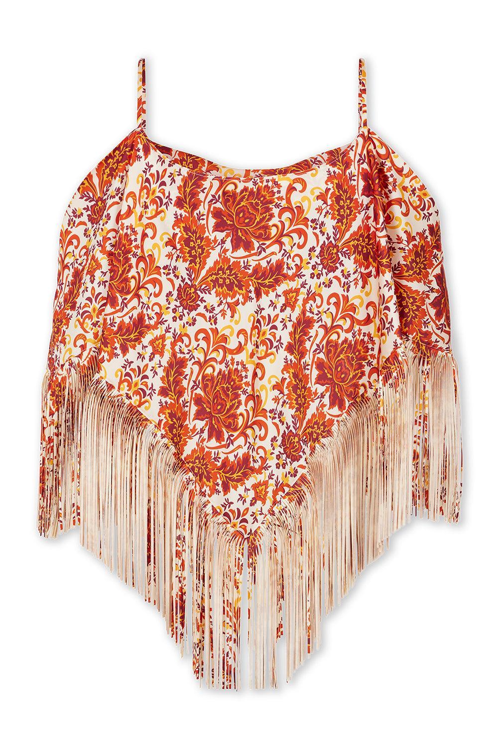 Fringe Detail Top-TPSTRYRD-34-CLOTHINGTOPBLOUSE-RABANNE