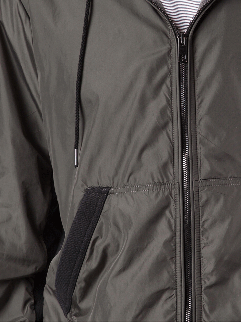 RAG & BONE-Nylon Hoody-