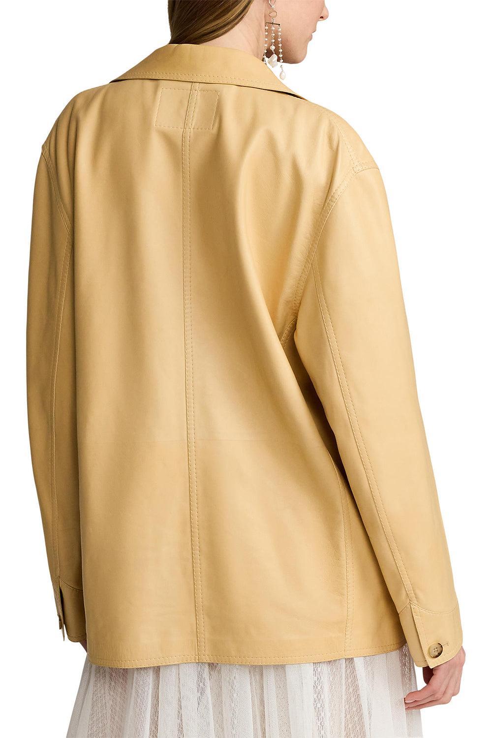 Adrianna Jacket-LT SAND-XS-CLOTHINGCOATLEATHER-RALPH LAUREN