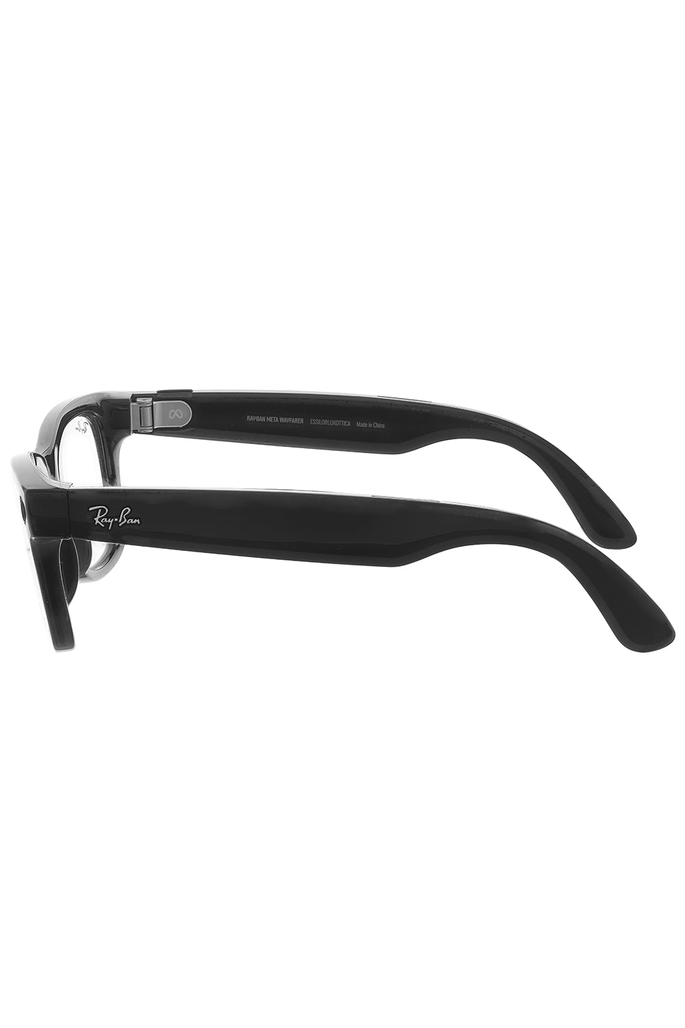 Meta Wayfarer Sunglasses - Shiny Black Clear-SHNBKCLR-ACCESSORIEEYEWEAR-RAY-BAN