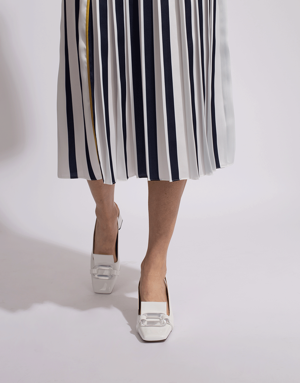 RAYNE-Lucite Toe Chanel Slingback-