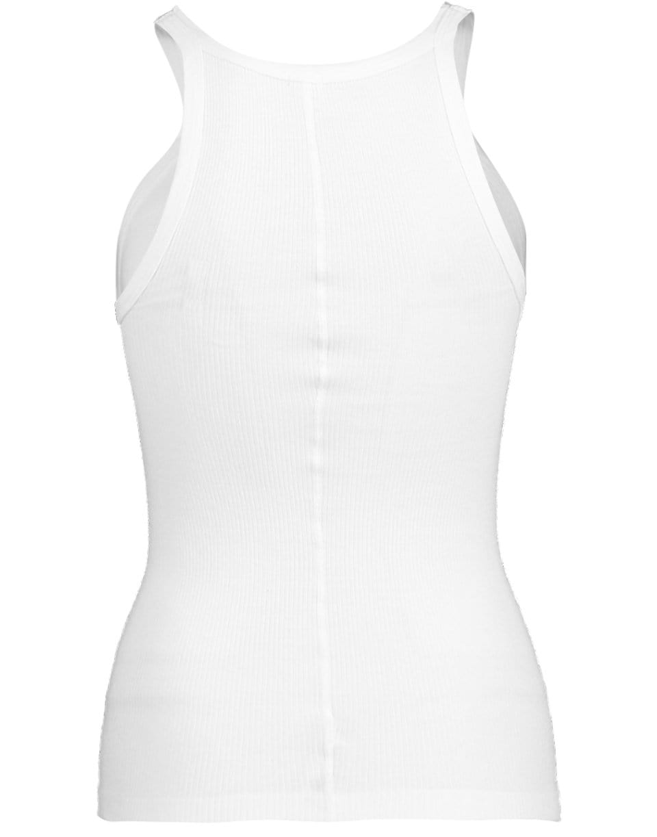 RE/DONE-Ribbed Tank - White-