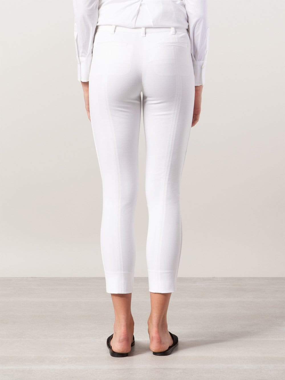 REED KRAKOFF-Cropped Skinny Pant-