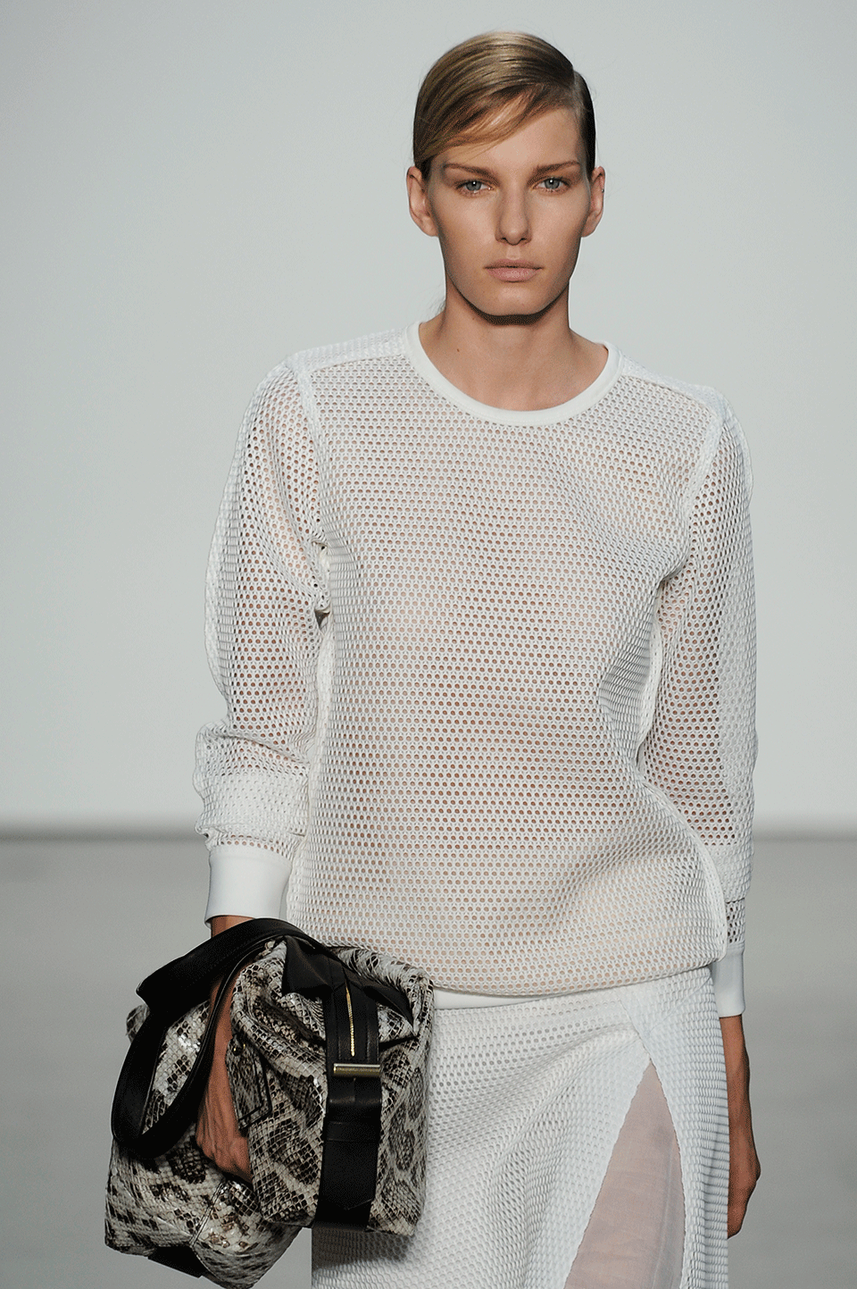 REED KRAKOFF-Honeycomb Jersey Sweatshirt-