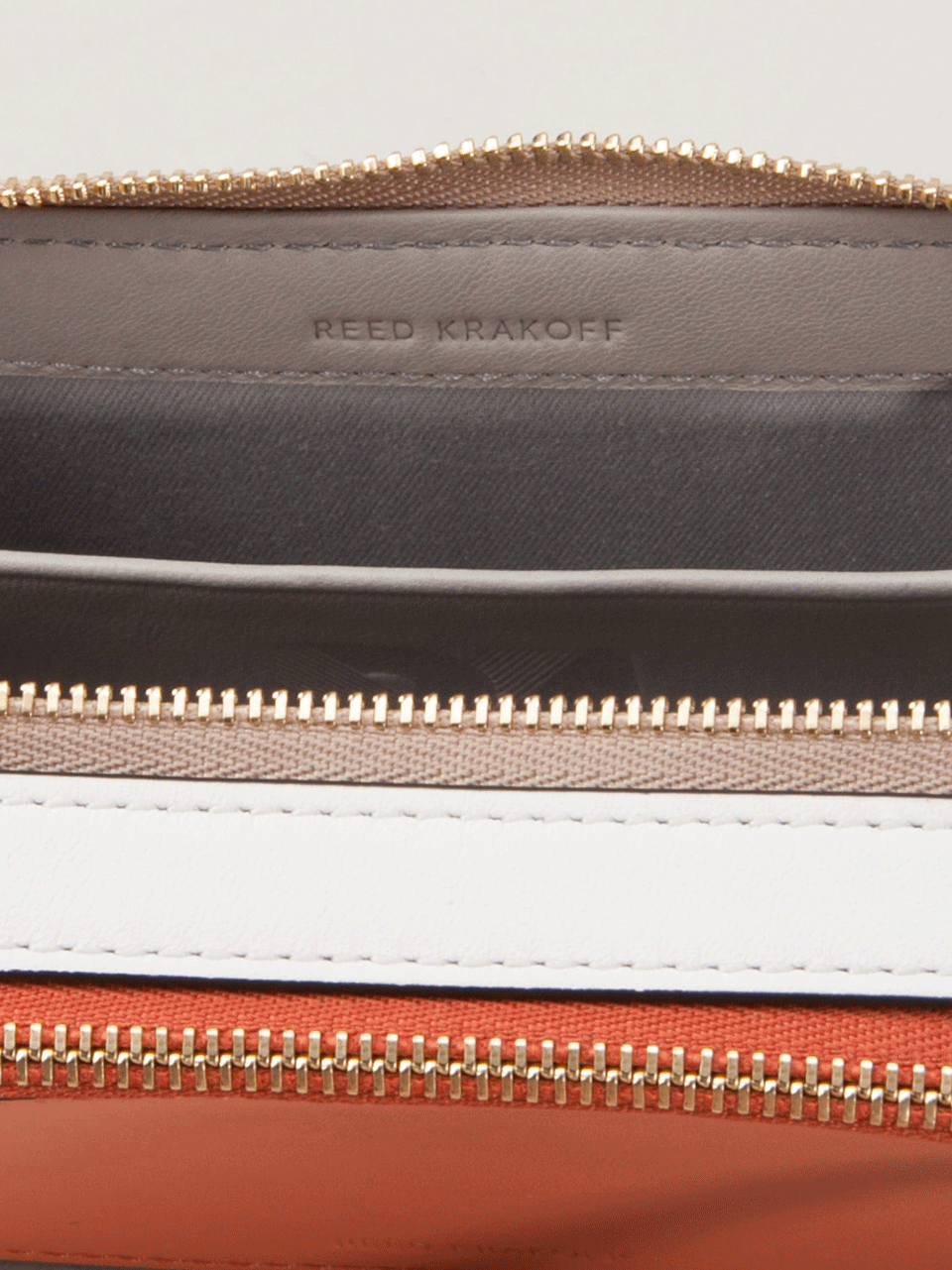 REED KRAKOFF-Double Zip Crossbody Mini-