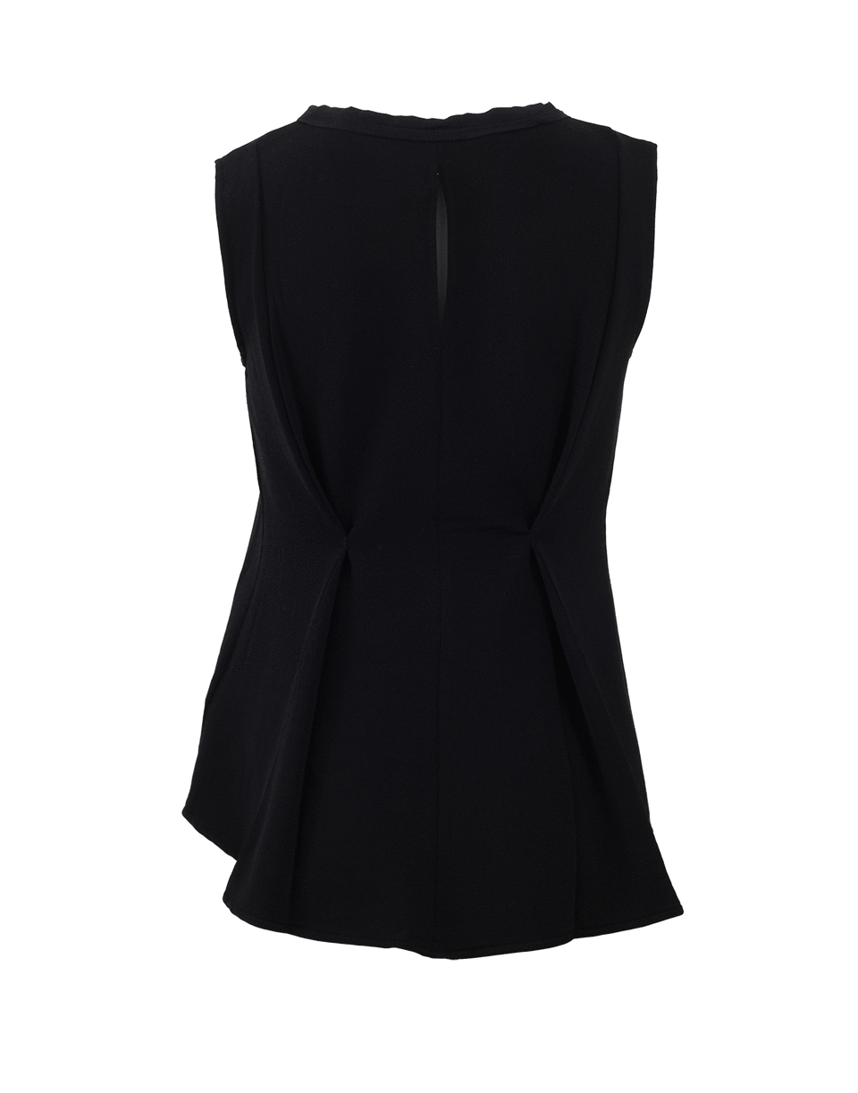 RENE LEZARD-Pintuck Back Top-