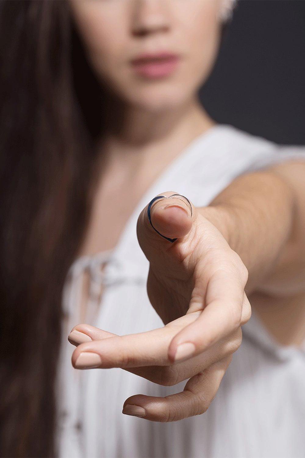 REPOSSI-White Gold Antifer Pave Diamond Heart Ring-WHITE GOLD