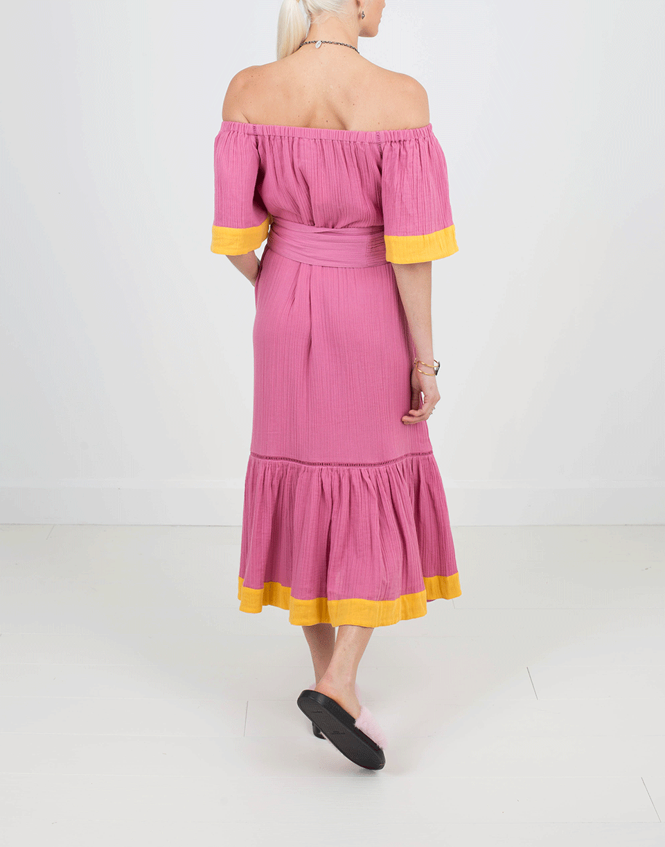 RHODE-Off Shoulder Jay Dress-