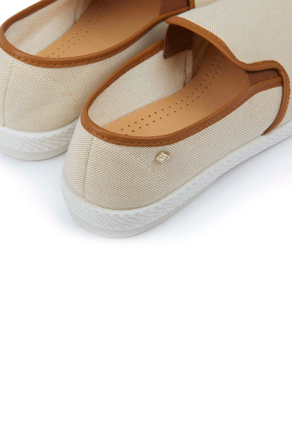 RIVIERAS-Les Champs Chantilly Oxford Cotton Slip On Loafer-
