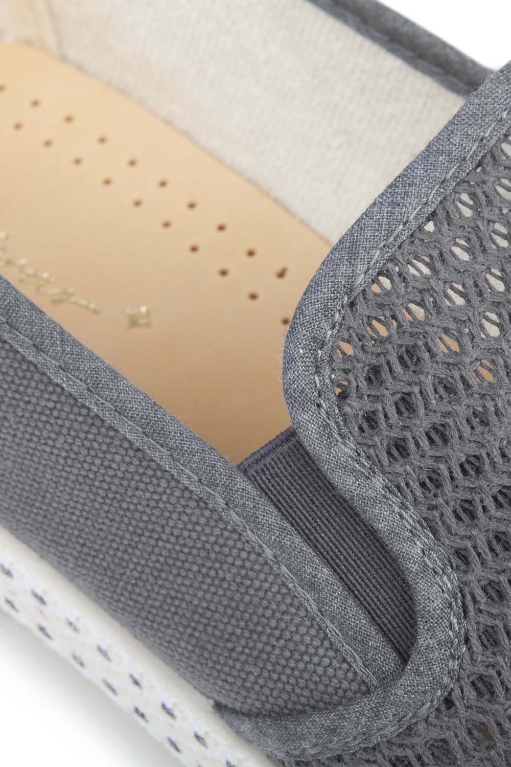 RIVIERAS-Classic Canvas Shoe - Anthracite-