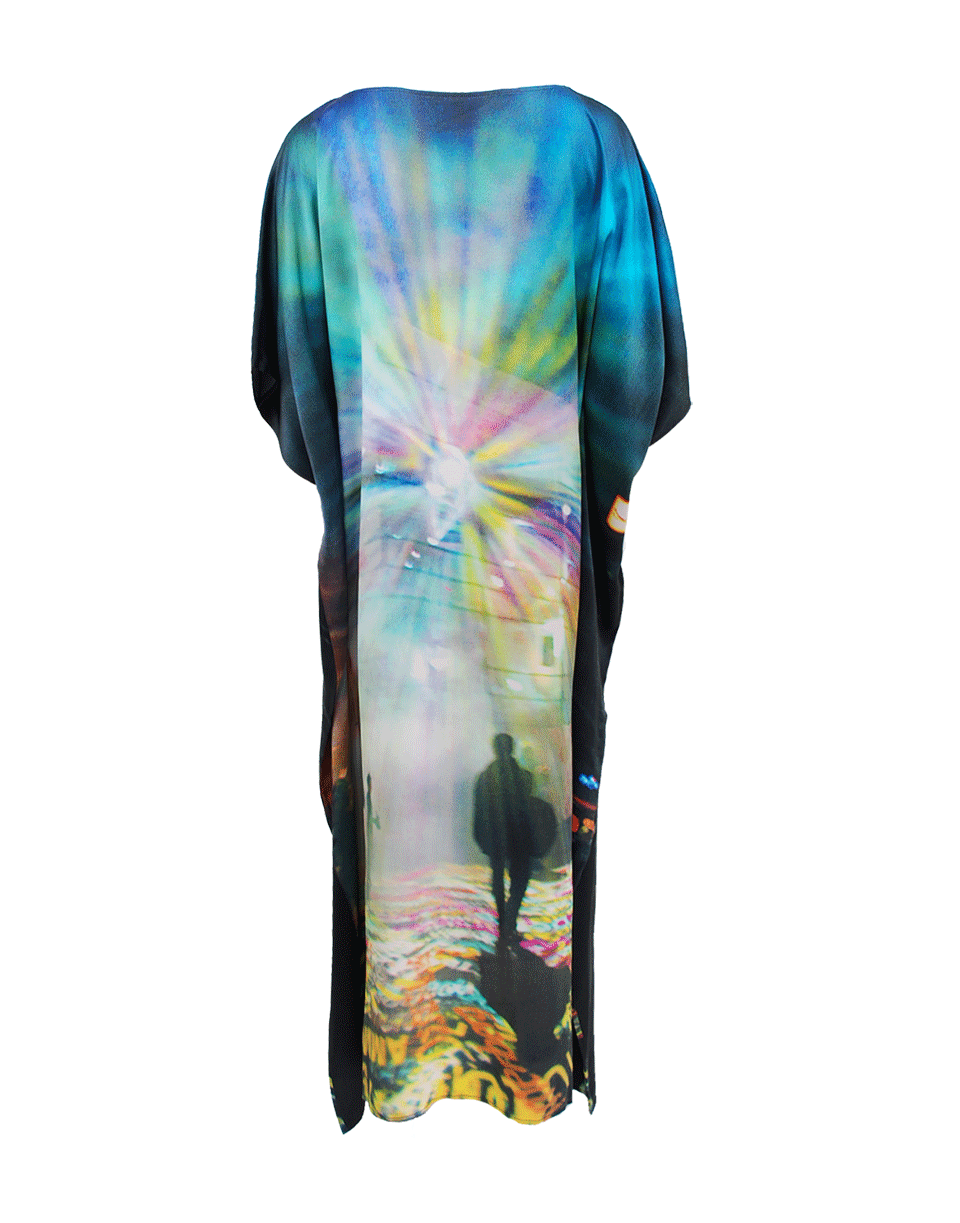 ROB-ART-Long Disco Print Caftan-