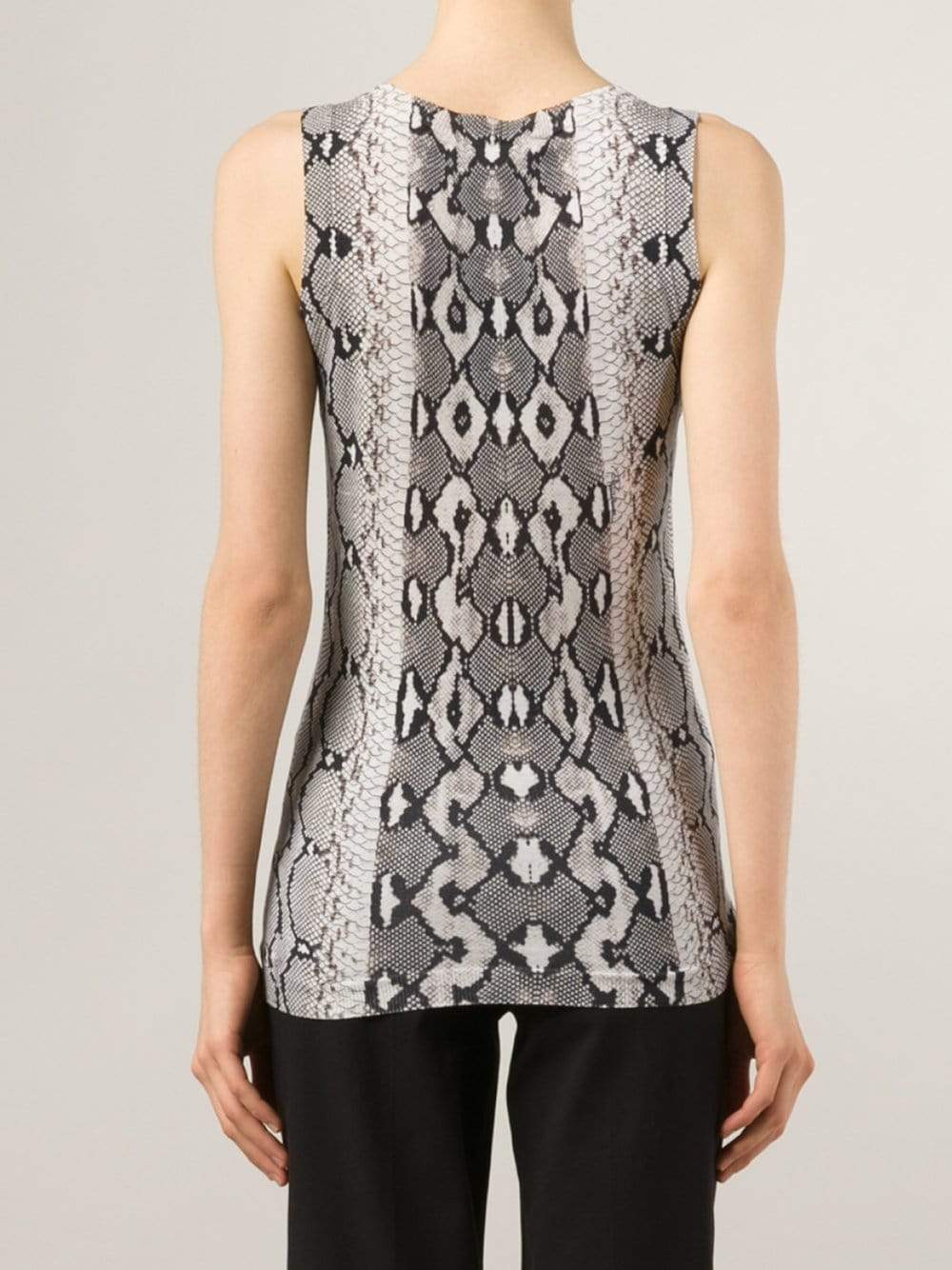 ROBERTO CAVALLI-Python Print Knit Tank-